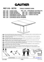 Gautier C50 Manual Del Usuario