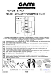 Gami ETHAN G75 594 Instrucciones De Montaje