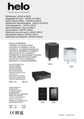 Helo 1105-1201 Instrucciones De Uso E Instalación