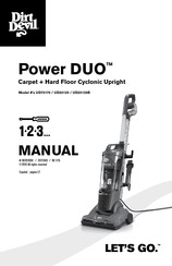 Dirt Devil Power DUO UD20125B Manual