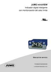 JUMO 701580 Manual De Servicio