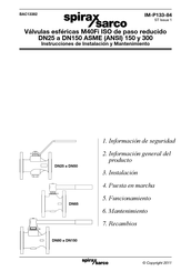 Spirax Sarco M40Fi ISO Instrucciones De Instalación Y Mantenimiento