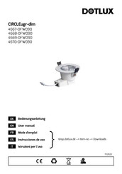 DOTLUX CIRCLEugr-dim 4568-0FW090 Instrucciones De Uso