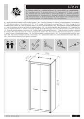 ML MEBLE LUIS 01 Instrucciones De Montaje