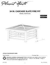 Pleasant Hearth OFW732S Manual