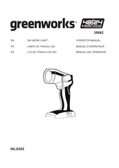 GreenWorks 35062 Manual Del Operador