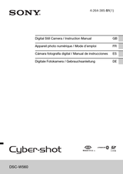 Sony Cyber-shot DSC-W560 Manual De Instrucciones