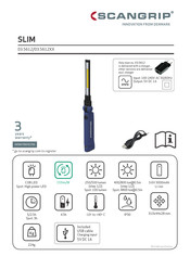 SCANGRIP SLIM 03.5612 Instrucciones