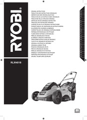 Ryobi RLM4018 Traducción De Las Instrucciones Originales