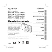 FujiFilm FINEPIX JX330 Manual Del Propietário