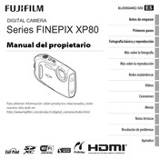 FujiFilm FinePix XP80 Serie Manual Del Propietário