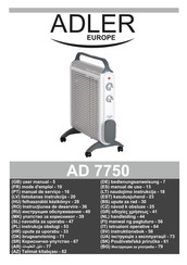 Adler europe AD 7750 Manual De Uso