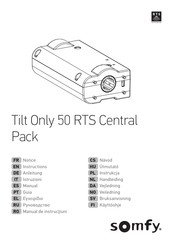 SOMFY Tilt Only 50 RTS Central Manual