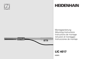 HEIDENHAIN LIC 4017 Instrucciones De Montaje