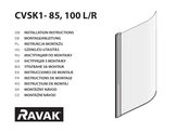 RAVAK CVSK1- 85 L Instrucciones De Montaje