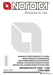 Nordica MONOBLOCCO 1000 Manual Del Usuario