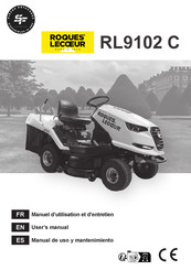 ROQUES LECOEUR RL9102 C Manual De Uso Y Mantenimiento