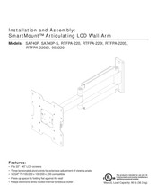 PEERLESS SmartMount RTFPA-220SI Instalación Y Montaje