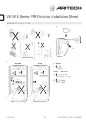 Aritech VE1016AM Instrucciones De Instalación