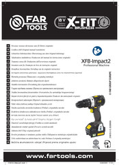 Far Tools XFB-Impact2 Traduccion Del Manual De Instrucciones Originale