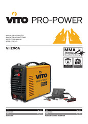 VITO PRO-POWER VII200A Manual De Instrucciones