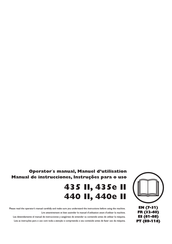 Husqvarna 440e II TrioBrake Manual De Instrucciones