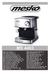 Mesko MS 4403 Manual De Uso