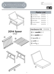 RealFlame Outdoor Living 2014 Speer Manual Del Usuario