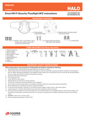 Cooper Lighting Solutions HALO ESF2ARGBWFW-WiZ Instrucciones