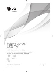 LG LA71 Serie Manual De Usuario