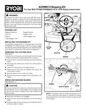 Ryobi ACRM013 Manual Del Usuario