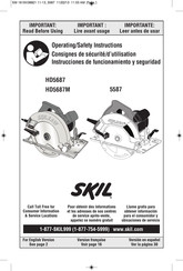 Skil HD5687 Instrucciones De Funcionamiento Y Seguridad