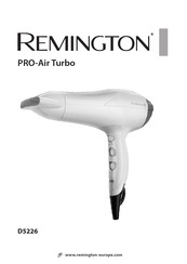 Remington PRO-Air Turbo D5226 Manual