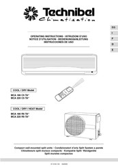 Technibel Climatisation MCA 180 R5 TA Serie Instrucciones De Uso