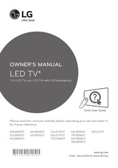 LG 79UB980T Manual Del Usuario
