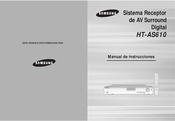 Samsung HT-AS610 Manual De Instrucciones