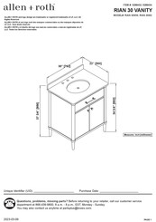 LF allen + roth RIAN 30SG Instrucciones De Montaje