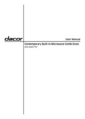 Dacor DOC30M977D Serie Manual Del Usuario