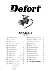 Defort DCC-265-Lt Instrucciones De Servicio