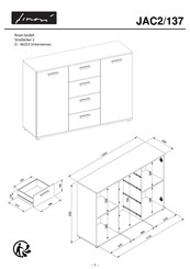 finori JAC2/137 Instrucciones De Montaje