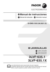 Fagor IO-DWS-1503 Manual De Instrucciones