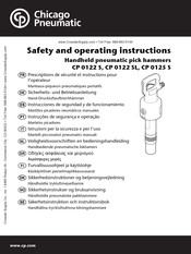 Chicago Pneumatic CP 0122 SL Instrucciones De Seguridad Y De Funcionamiento