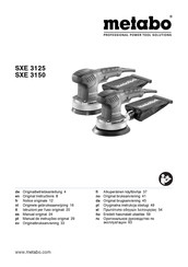 Metabo SXE 3150 Manual Original