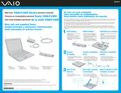 Sony VAIO VGN-FJ300 Serie Manual