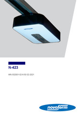 Novoferm N-423 Manual Del Usuario