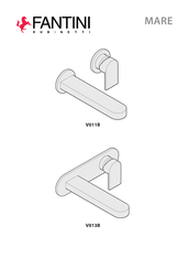 Fantini Rubinetti MARE V013B Manual Del Usuario