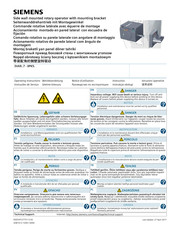 Siemens 3VA9137-0PK57 Instructivo