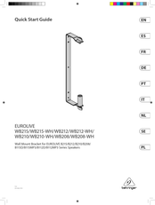 Behringer EUROLIVE WB215 Guia De Inicio Rapido