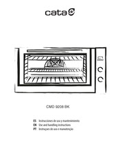 Cata CMD 9208 BK Instrucciones De Uso Y Mantenimiento