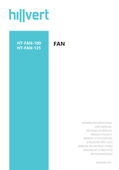 hillvert HT-FAN-125 Manual De Instrucciones